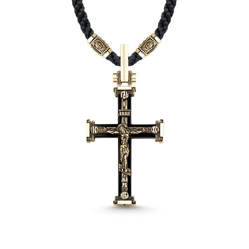 Крест на шнуре 01-22-04535-00-1