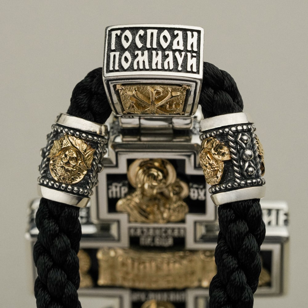 Крест на шнуре 01-32-05755-01-11